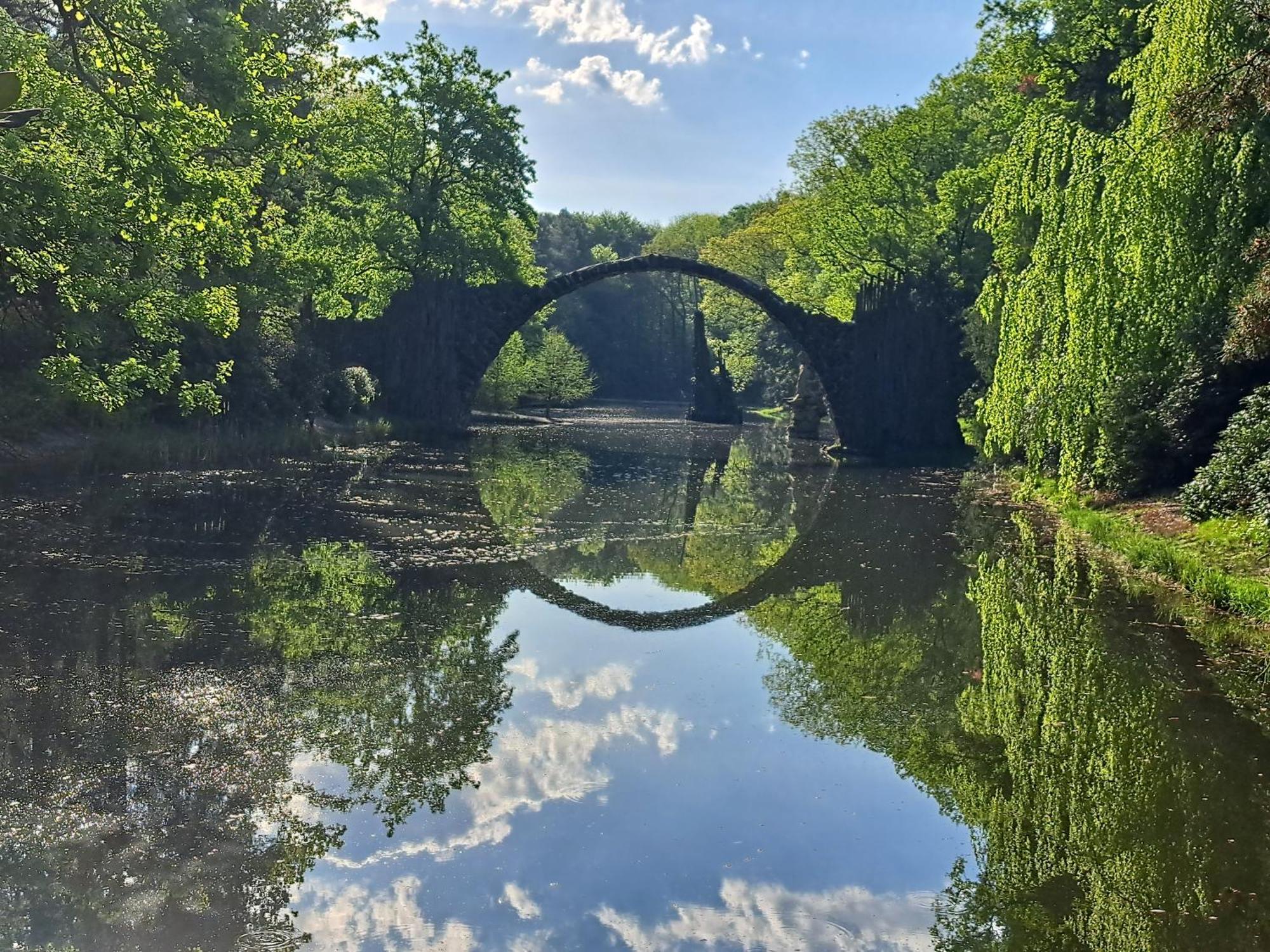 Ferienwohnung Am See Kromlau Exteriér fotografie
